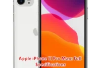 Apple iPhone 11 Pro Max: Full Specifications
