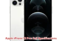 Apple iPhone 12 Pro: Full Specifications