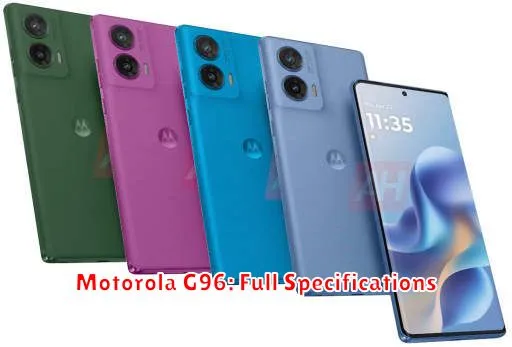 Motorola G96: Full Specifications