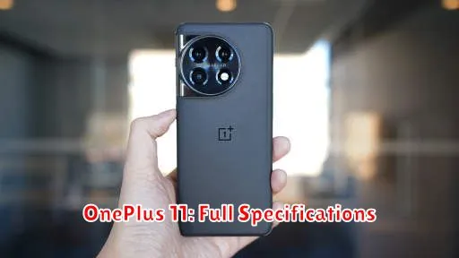 OnePlus 11: Full Specifications