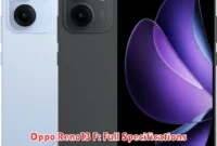 Oppo Reno13 F: Full Specifications