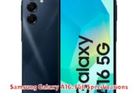 Samsung Galaxy A16: Full Specifications