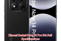 Xiaomi Redmi Note 14 Pro 5G: Full Specifications