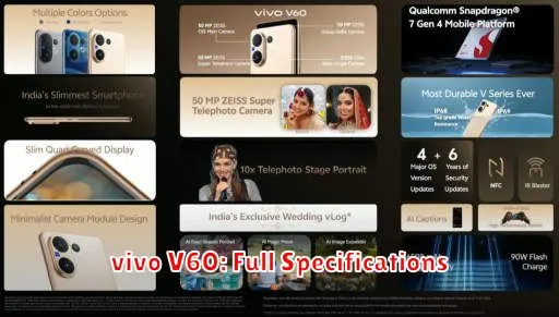 vivo V60: Full Specifications