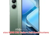 vivo iQOO Z10 Turbo+: Full Specifications